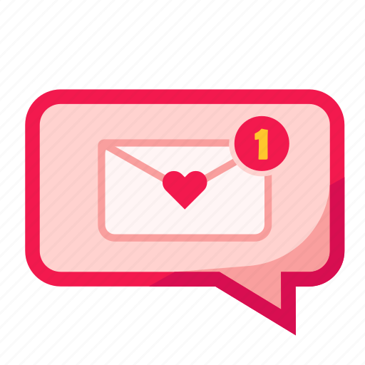 Message, letter, mail, email, envelope, valentine, romance icon - Download on Iconfinder