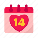 valentines, calendar, date, valentine, romance, heart, valentine icon, love, romantic