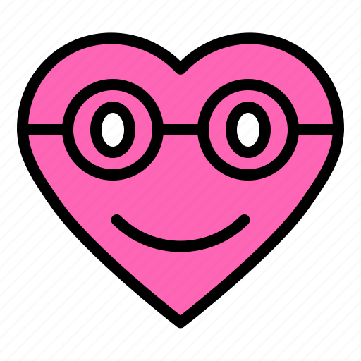 Emoji, emoticon, heart, smile, valentine icon - Download on Iconfinder