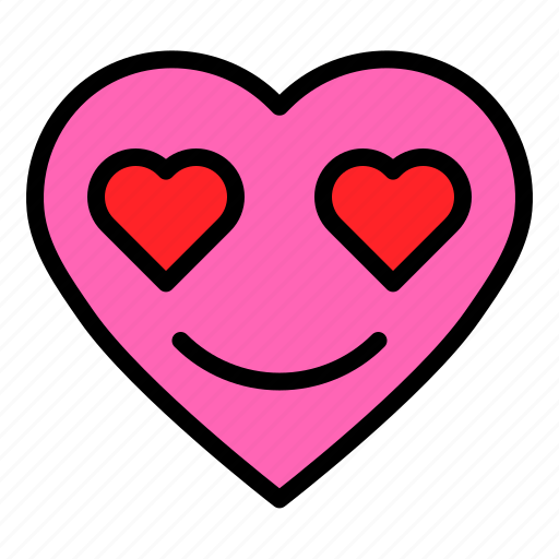 Emoji, emoticon, heart, love, valentine icon - Download on Iconfinder