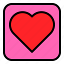 emblem, heart, romantic, valentine