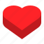 box, heart, love, package 