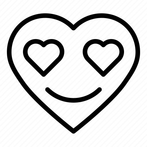 Emoji, emoticon, heart, love icon - Download on Iconfinder