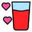 drinks, glass, romance, water 
