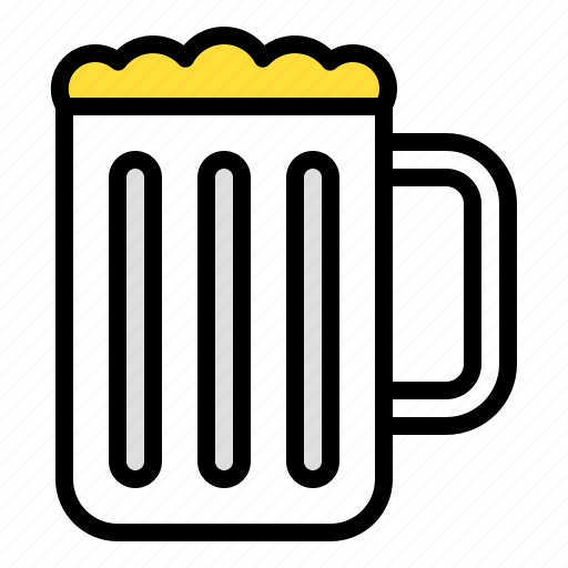 Alcohol, beer, drinks, mug, romance icon - Download on Iconfinder