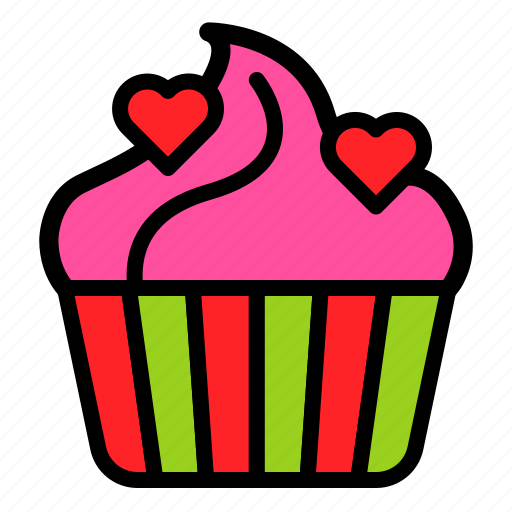 Bakey, cake, cupcake, romance, sweet, sweets icon - Download on Iconfinder