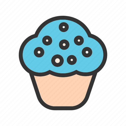 Birthday, cake, celebration, cupcake, gift, party, sweet icon - Download on Iconfinder