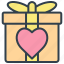 valentine, gift, box, parcel, wedding, xmas 