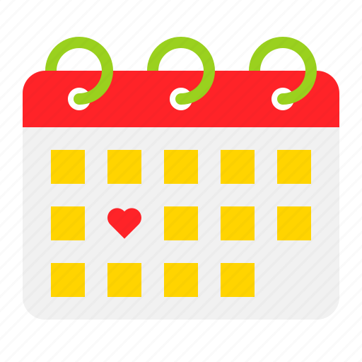Appointment, calendar, date, romantic icon - Download on Iconfinder