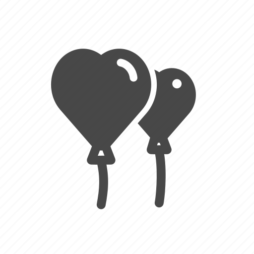 Balloon, heart, love, romance, romantic, valentine, wedding icon - Download on Iconfinder