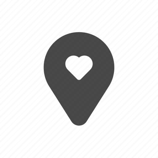 Arrow, location, map, navigation, pin, valentine icon - Download on Iconfinder
