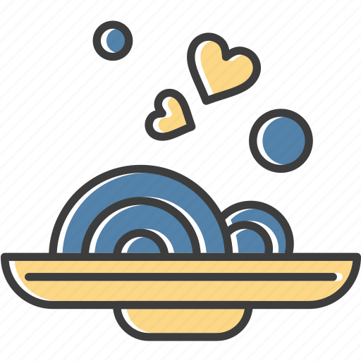 Disk, food, heart, valentine icon - Download on Iconfinder