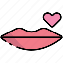 lips, love, kiss, heart, romance, romantic
