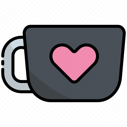 Coffee, love, drink, valentine, mug, tea icon - Download on Iconfinder