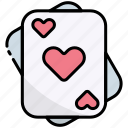 ace of heart, heart-card, poker-cards, gambling, playing-card, poker-card, card, game, love