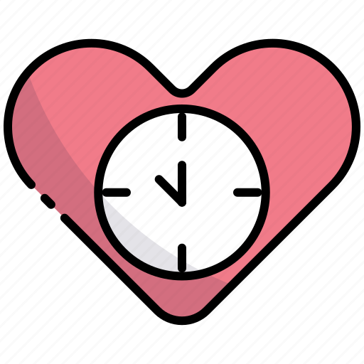Watch, love, time, valentine, clock, date icon - Download on Iconfinder
