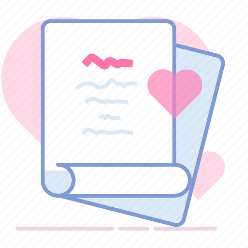 Heart, letter, love, lovers, message, romance, valentin icon - Download on Iconfinder