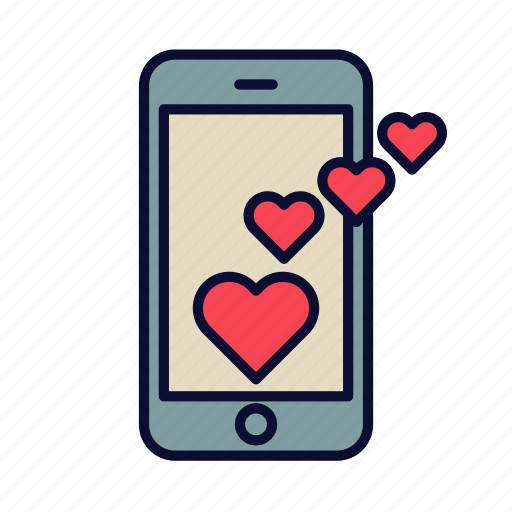 Love, love message, phone, romance, valentine, valentines day icon - Download on Iconfinder
