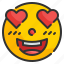 emoji, love, valentines, heart, romantic, smile, happy 