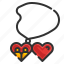 locket, necklace, valentines, accessories, heart, pendant, love 