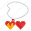 locket, necklace, valentines, accessories, heart, pendant, love 
