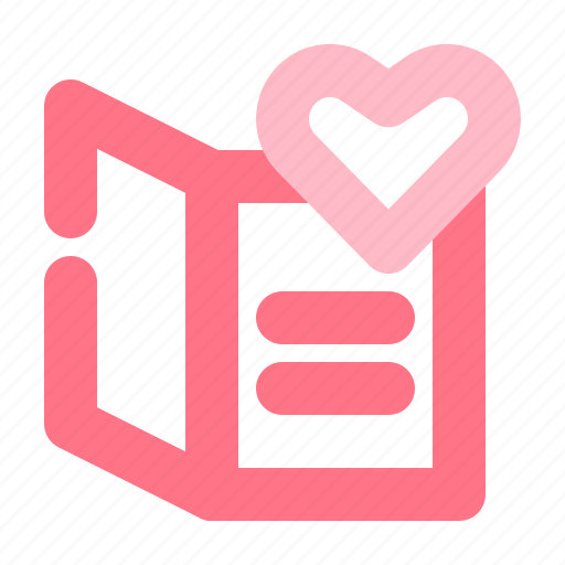 Valentines, love, letter, card, message, heart icon - Download on Iconfinder