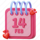 valentines, calendar, date, schedule icon, event, month, plan, february, schedule 