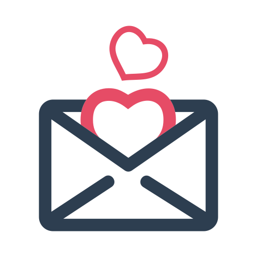 Envelope, letter, love, valentine, valentine's day icon - Free download