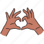 heart, hands, gesture01 