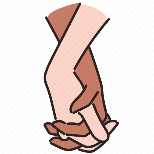 Couple, holding, hands icon - Download on Iconfinder