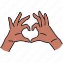 heart, hands, gesture01