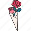 rose, bouquet 