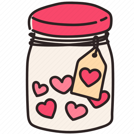 Valentine, jar icon - Download on Iconfinder on Iconfinder