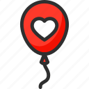 balloon, day, heart, love, valentines