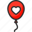 balloon, day, heart, love, valentines 