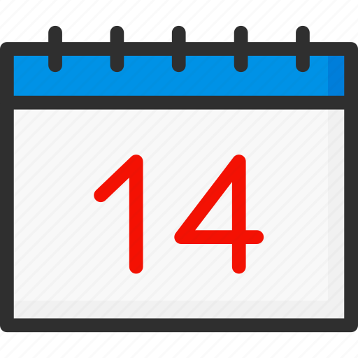 Calendar, date, day, heart, love, valentines icon - Download on Iconfinder