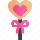 lollipop, heart, love, romance, sweet, valentine