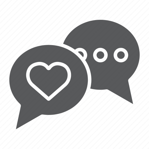 Bubble, chat, love, message, speech, valentine icon - Download on Iconfinder