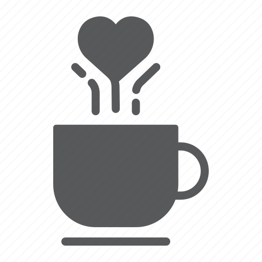 Coffee, cup, drink, love, lovely, mug, valentine icon - Download on Iconfinder