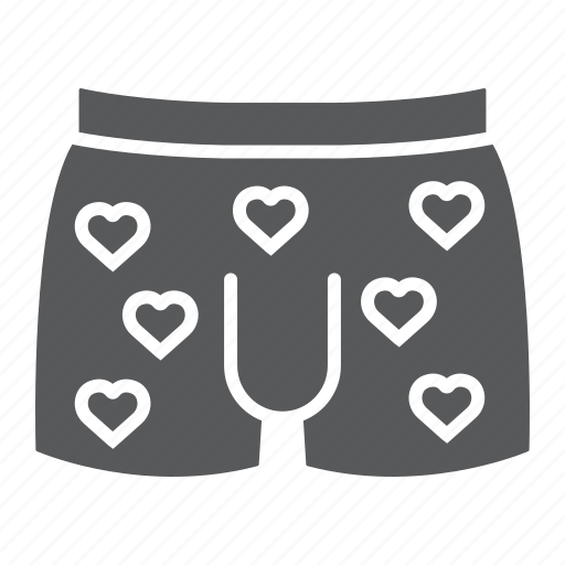 Briefs, heart, man, men, panties, underwear icon - Download on Iconfinder