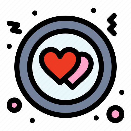 Circle, heart, love icon - Download on Iconfinder