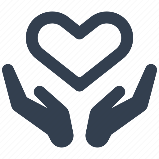 Heart, love, secure, couple, safe, hand, holding icon - Download on Iconfinder