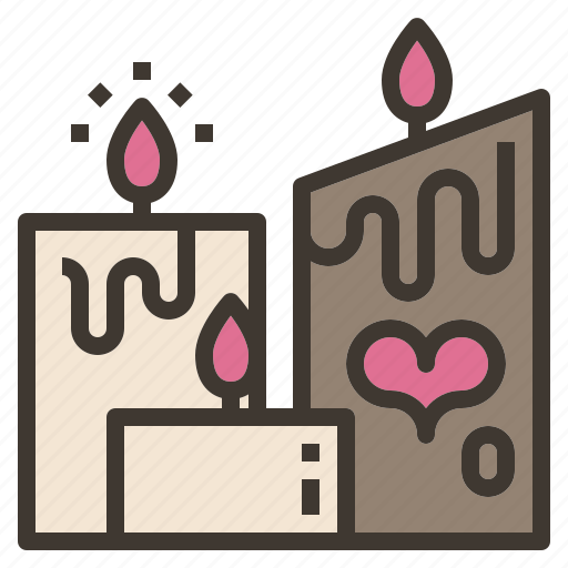 Atmosphere, candle, light, love, valentine icon - Download on Iconfinder