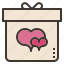 box, gift, present, valentine 