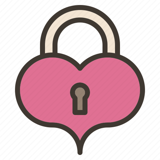 Heart, locked, mind, valentine icon - Download on Iconfinder