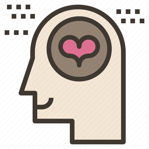 Head, heart, love, mind, thinking icon - Download on Iconfinder