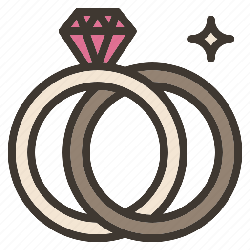Engagement, pair, ring, wedding icon - Download on Iconfinder