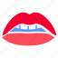 valentines day, love, woman, girl, lips, mouth, kiss, lipstick, sex 