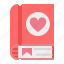 book, day, heart, love, stories, valentines 