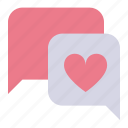chat, day, heart, love, messages, valentines
